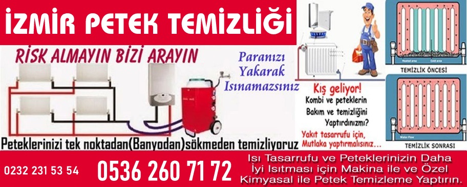 izmir petek temizleme